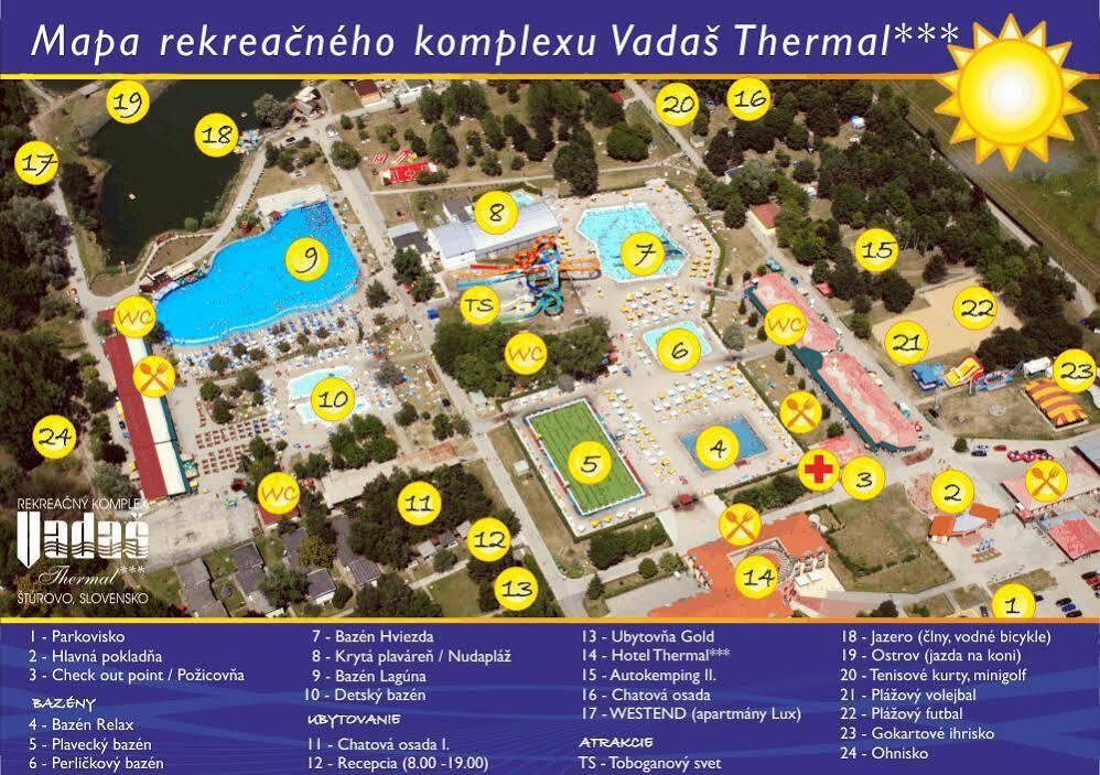 Wellness Hotel Thermal Štúrovo Buitenkant foto